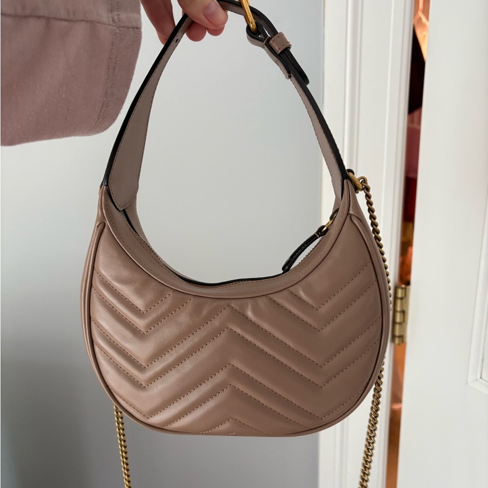 Gucci Maramont Shoulder Bag with Gold Accents - Picture 7 of 13